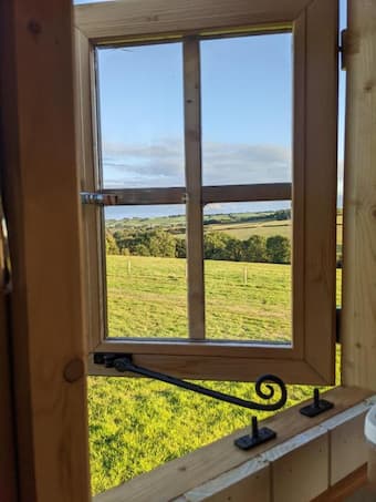 Shepherd's hut Devon